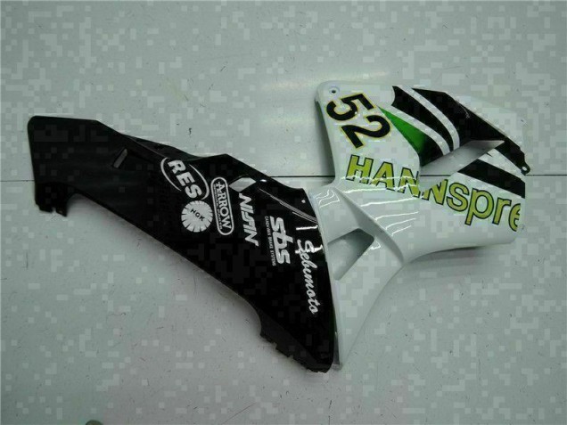 Carénage CBR 600 RR 2005-2006 - Blanc Jaune Vert 52