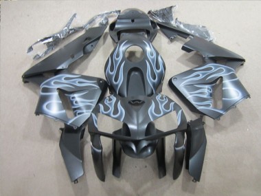 Carénage CBR 600 RR 2005-2006 - Noir Argent Flamme