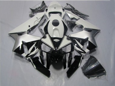 Carénage CBR 600 RR 2005-2006 - Noir Blanc