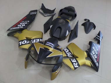 Carénage CBR 600 RR 2005-2006 - Noir Or Repsol