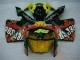 Carénage CBR 600 RR 2005-2006 - Noir Rouge Jaune 46
