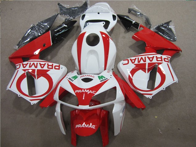 Carénage CBR 600 RR 2005-2006 - Rouge Blanc PRAMAC
