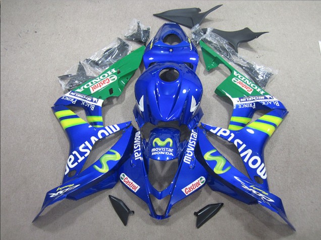 Carénage CBR 600 RR 2007-2008 - Bleu Blanc Movistar Carénage CBR 600 RR 2007-2008 - Bleu Blanc Movistar