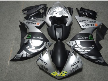 Carénage CBR 600 RR 2007-2008 - Noir Argent Monster IVECO 46