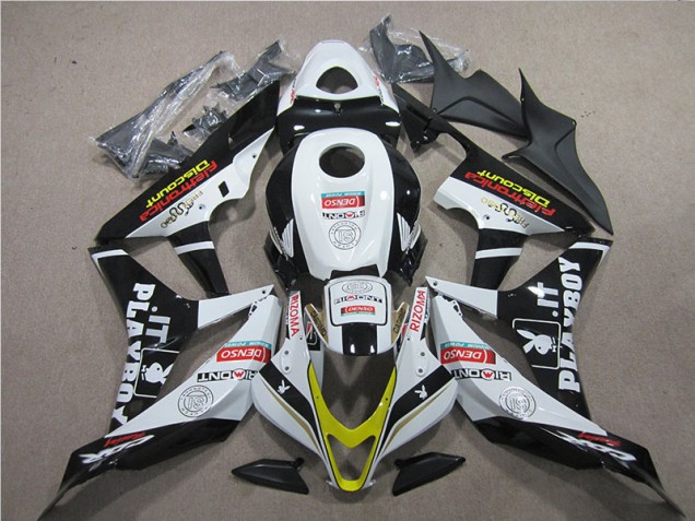 Carénage CBR 600 RR 2007-2008 - Noir Rouge Blanc DENSO Carénage CBR 600 RR 2007-2008 - Noir Rouge Blanc DENSO