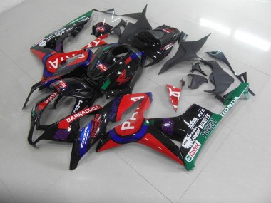 Carénage CBR 600 RR 2007-2008 - Noir Rouge Pata
