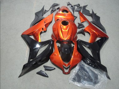 Carénage CBR 600 RR 2007-2008 - Orange Noir