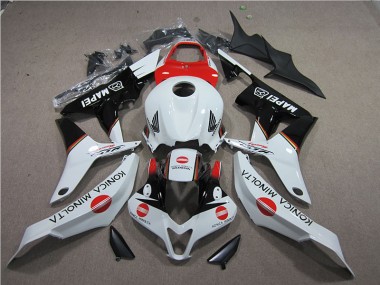 Carénage CBR 600 RR 2007-2008 - Rouge Blanc Noir Konica Minolta MAPEI