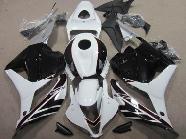 Carénage CBR 600 RR 2009-2012 - Blanc Noir