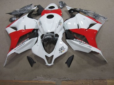 Carénage CBR 600 RR 2009-2012 - Blanc Rouge