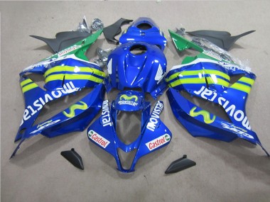 Carénage CBR 600 RR 2009-2012 - Bleu Blanc Movistar