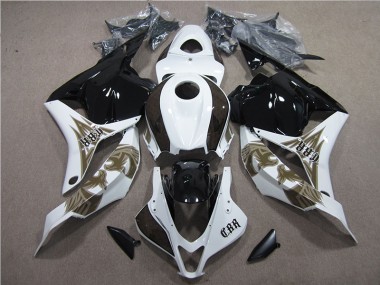 Carénage CBR 600 RR 2009-2012 - Noir Blanc