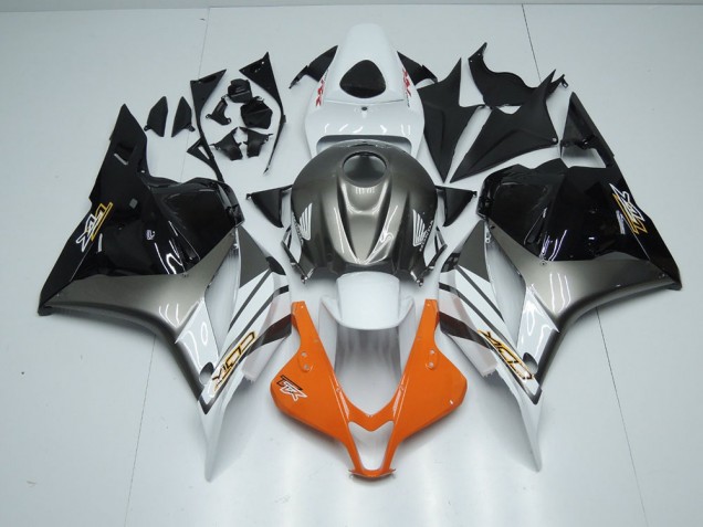 Carénage CBR 600 RR 2009-2012 - Orange Gris Noir