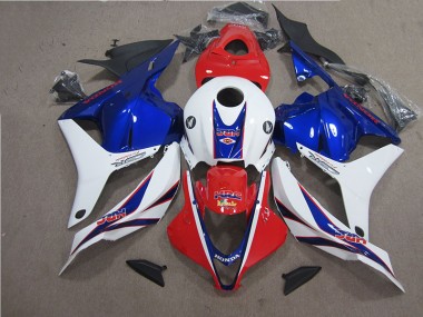 Carénage CBR 600 RR 2009-2012 - Rouge Blanc Bleu HRC