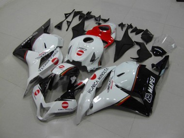 Carénage CBR 600 RR 2009-2012 - Rouge Konica Minolta
