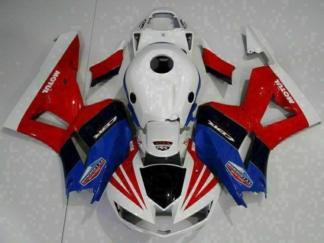 Carénage CBR 600 RR 2013-2021 - Rouge Bleu Carénage CBR 600 RR 2013-2021 - Rouge Bleu