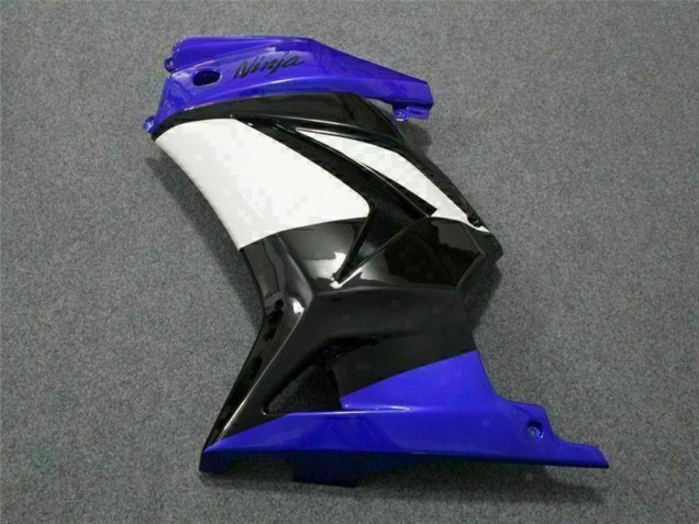 Carénage EX250 2008-2012 - Bleu Blanc Noir Ninja