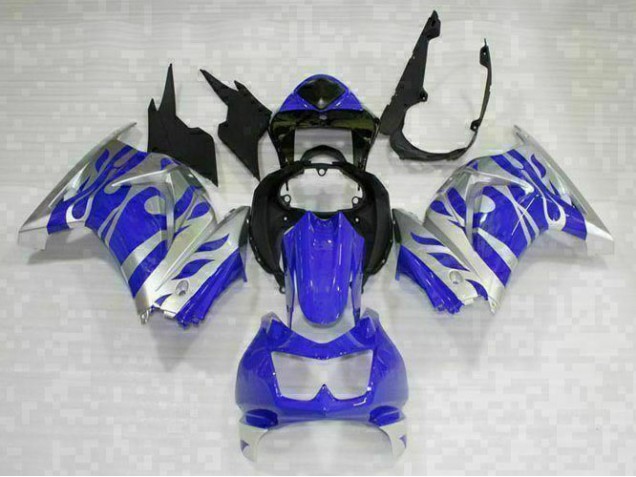 Carénage EX250 2008-2012 - Noir Bleu