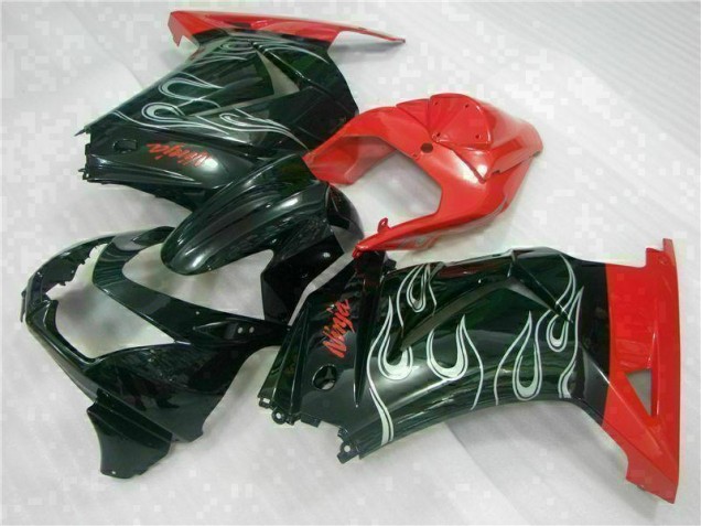 Carénage EX250 2008-2012 - Noir Rouge Ninja