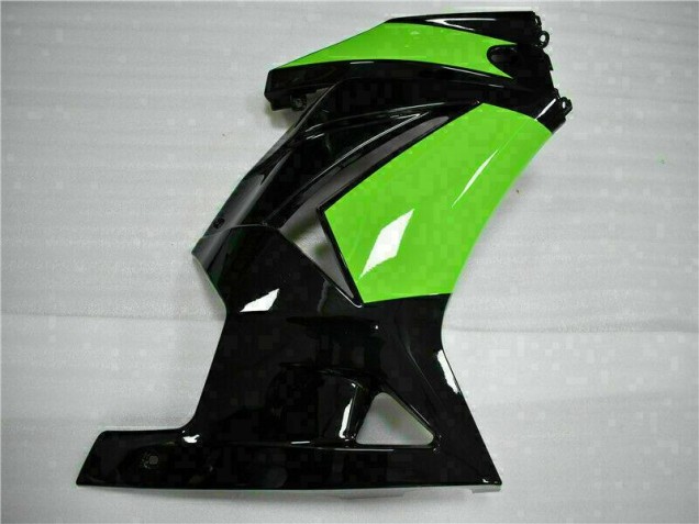 Carénage EX250 2008-2012 - Noir Vert Carénage EX250 2008-2012 - Noir Vert