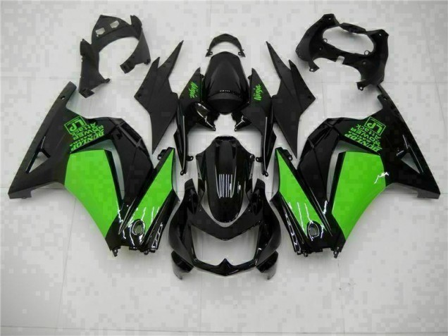 Carénage EX250 2008-2012 - Noir Vert Ninja Carénage EX250 2008-2012 - Noir Vert Ninja