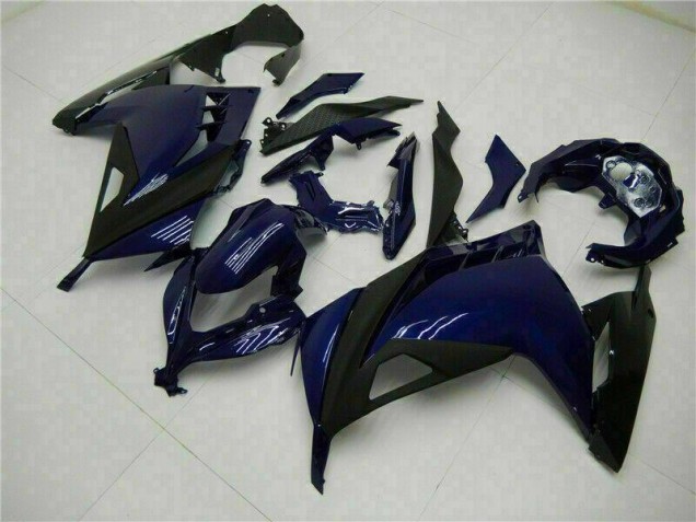 Carénage EX300 2013-2016 - Bleu Noir