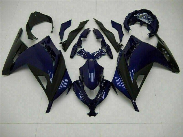 Carénage EX300 2013-2016 - Bleu Noir