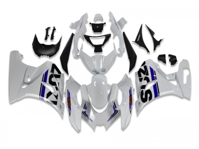 Carénage GSXR 1000 2017-2023 - Blanc Bleu