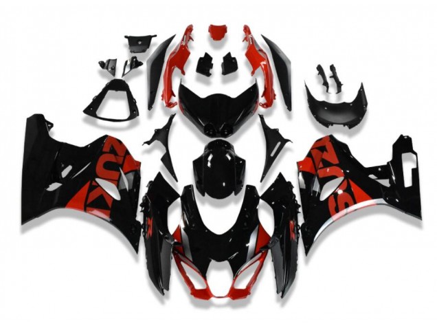 Carénage GSXR 1000 2017-2023 - Noir Rouge