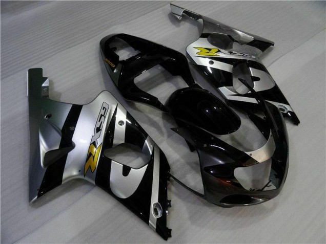 Carénage GSXR 1000 K1 2000-2002 - Argent Noir Carénage GSXR 1000 K1 2000-2002 - Argent Noir