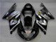 Carénage GSXR 1000 K1 2000-2002 - Argent Noir Carénage GSXR 1000 K1 2000-2002 - Argent Noir