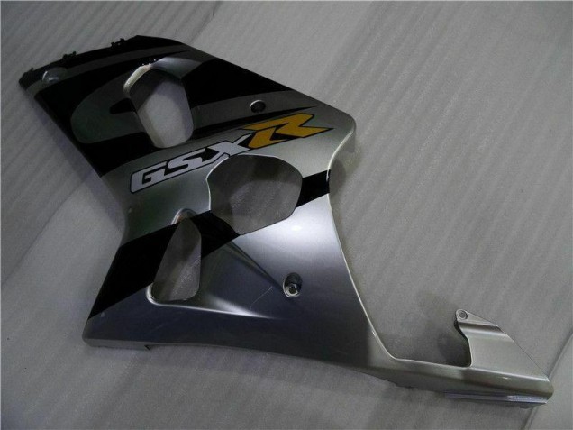 Carénage GSXR 1000 K1 2000-2002 - Argent Noir Carénage GSXR 1000 K1 2000-2002 - Argent Noir