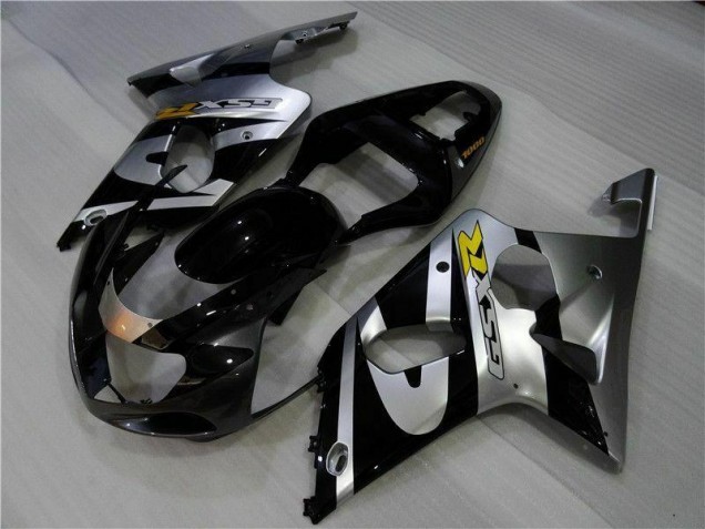 Carénage GSXR 1000 K1 2000-2002 - Argent Noir Carénage GSXR 1000 K1 2000-2002 - Argent Noir