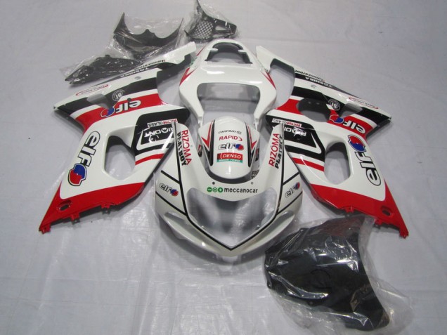 Carénage GSXR 1000 K1 2000-2002 - Blanc Rouge Rizoma Playboy Carénage GSXR 1000 K1 2000-2002 - Blanc Rouge Rizoma Playboy