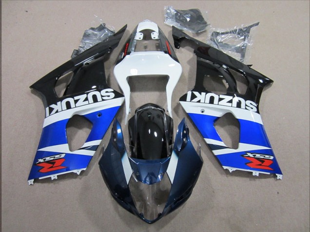 Carénage GSXR 1000 K3 2003-2004 - Bleu Blanc Décalque