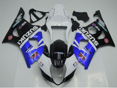 Carénage GSXR 1000 K3 2003-2004 - Bleu Blanc et Noir