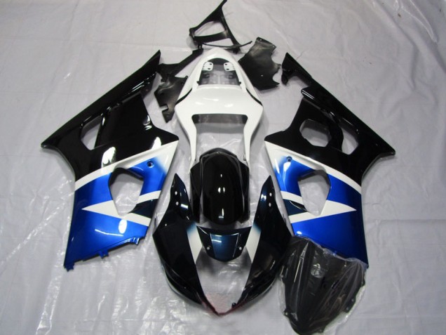 Carénage GSXR 1000 K3 2003-2004 - Bleu Noir Blanc Carénage GSXR 1000 K3 2003-2004 - Bleu Noir Blanc