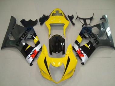 Carénage GSXR 1000 K3 2003-2004 - Jaune Gris