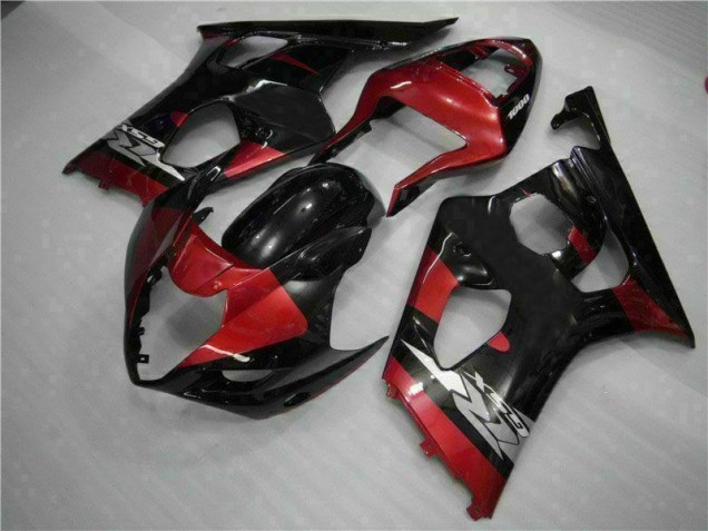 Carénage GSXR 1000 K3 2003-2004 - Rouge Noir Carénage GSXR 1000 K3 2003-2004 - Rouge Noir