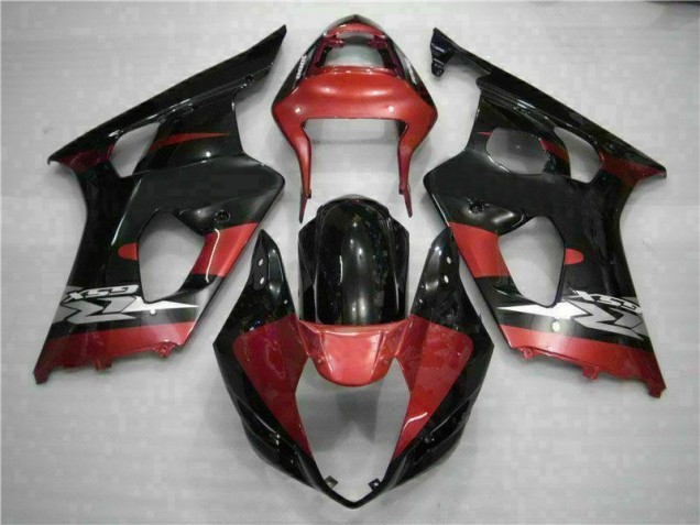 Carénage GSXR 1000 K3 2003-2004 - Rouge Noir Carénage GSXR 1000 K3 2003-2004 - Rouge Noir