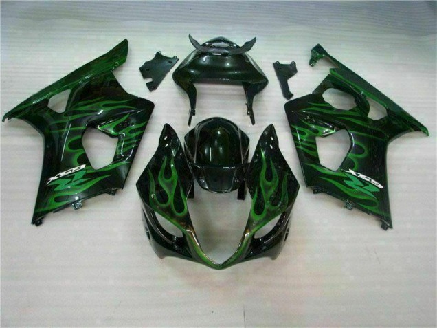 Carénage GSXR 1000 K3 2003-2004 - Vert Noir Carénage GSXR 1000 K3 2003-2004 - Vert Noir