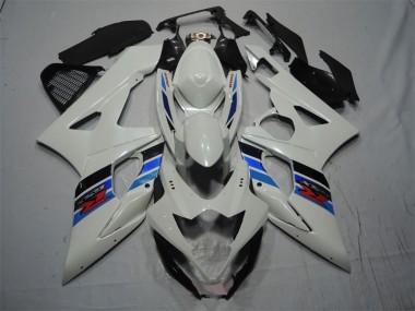 Carénage GSXR 1000 K5 2005-2006 - Blanc Bleu