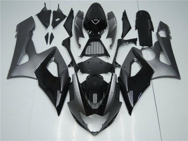 Carénage GSXR 1000 K5 2005-2006 - Gris Noir Carénage GSXR 1000 K5 2005-2006 - Gris Noir