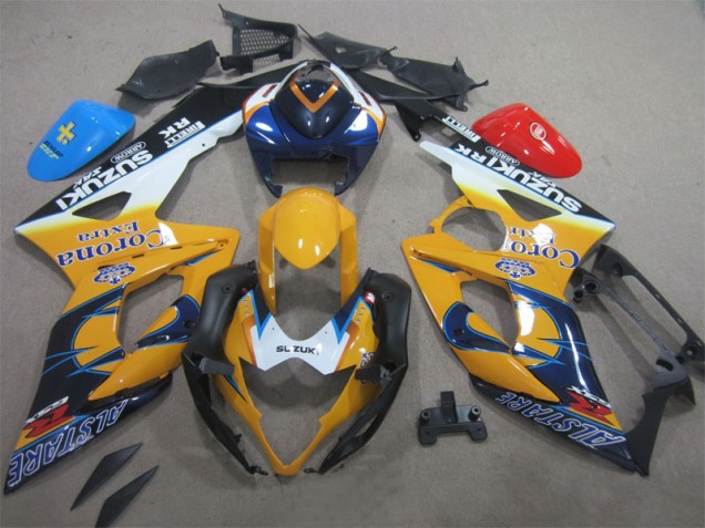 Carénage GSXR 1000 K5 2005-2006 - Jaune Bleu Corona Extra Carénage GSXR 1000 K5 2005-2006 - Jaune Bleu Corona Extra