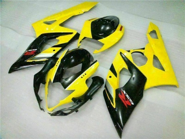 Carénage GSXR 1000 K5 2005-2006 - Jaune Noir Carénage GSXR 1000 K5 2005-2006 - Jaune Noir