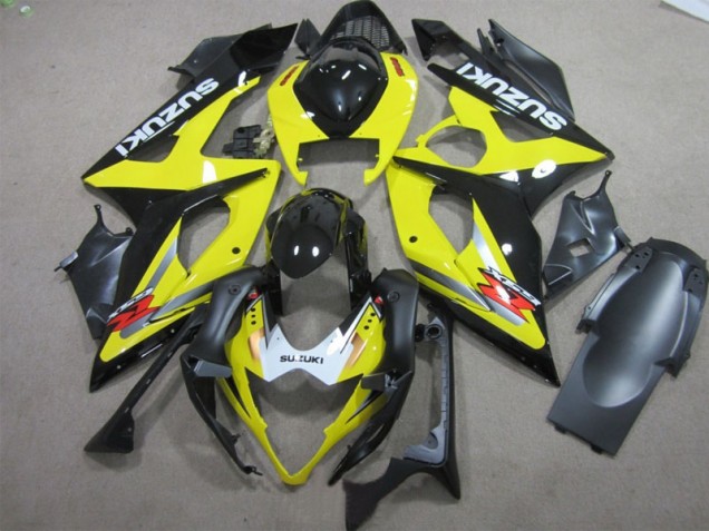 Carénage GSXR 1000 K5 2005-2006 - Noir Jaune