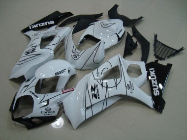 Carénage GSXR 1000 K7 2007-2008 - Blanc Corona