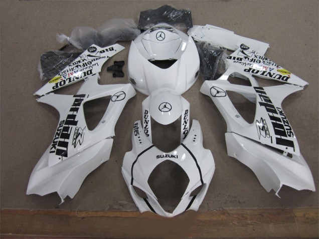 Carénage GSXR 1000 K7 2007-2008 - Blanc Noir Jordan Carénage GSXR 1000 K7 2007-2008 - Blanc Noir Jordan