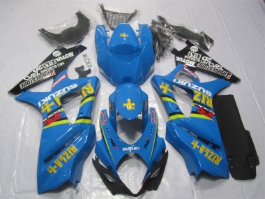 Carénage GSXR 1000 K7 2007-2008 - Bleu Rizla