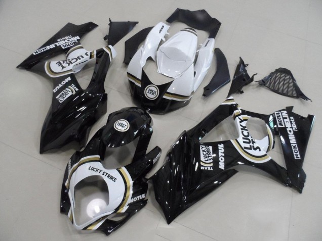 Carénage GSXR 1000 K7 2007-2008 - Noir Lucky Strike